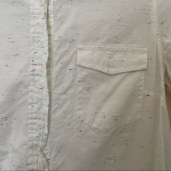 J.crew Factory multicolor halfway button down long sleeve - Picture 3 of 7